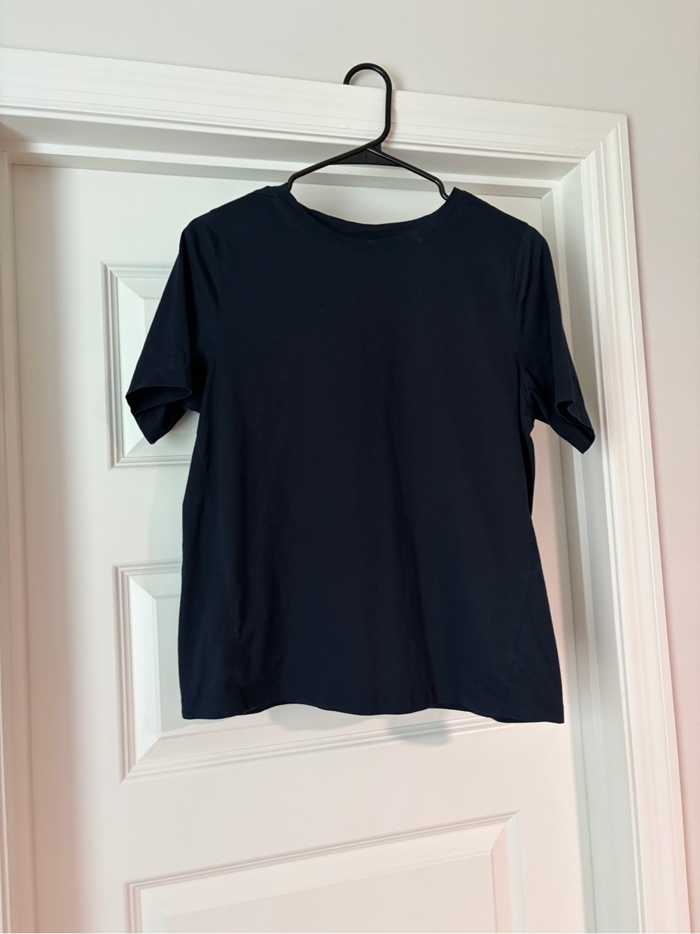 lululemon athletica navy Short Sleeve classic Top
